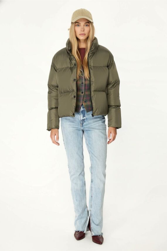 D1fference İçi Astarlı Cepli  Jel Elyaflı Su ve Rügar Geçirmez Kadın Kışlık Mont - 28