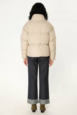 D1fference İçi Astarlı Cepli  Jel Elyaflı Su ve Rügar Geçirmez Kadın Kışlık Mont - 35