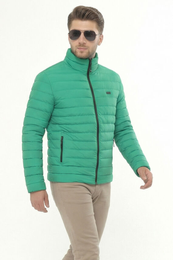 D1fference İçi Astarlı Cepli  Jel Elyaflı Su ve Rügar Geçirmez Erkek Kışlık Mont - 8