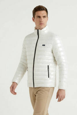 D1fference İçi Astarlı Cepli  Jel Elyaflı Su ve Rügar Geçirmez Erkek Kışlık Mont - 12