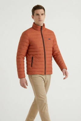 D1fference İçi Astarlı Cepli  Jel Elyaflı Su ve Rügar Geçirmez Erkek Kışlık Mont - 17