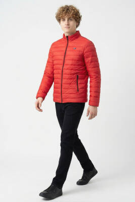 D1fference İçi Astarlı Cepli  Jel Elyaflı Su ve Rügar Geçirmez Erkek Kışlık Mont - 29