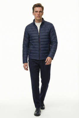 D1fference İçi Astarlı Cepli  Jel Elyaflı Su ve Rügar Geçirmez Erkek Kışlık Mont - 40