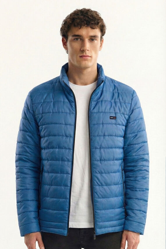 D1fference İçi Astarlı Cepli  Jel Elyaflı Su ve Rügar Geçirmez Erkek Kışlık Mont - 56