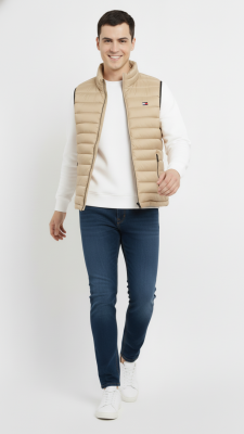 D1fference İçi Astarlı Cepli  Jel Elyaflı Su ve Rügar Geçirmez Erkek Şişme Yelek - 3