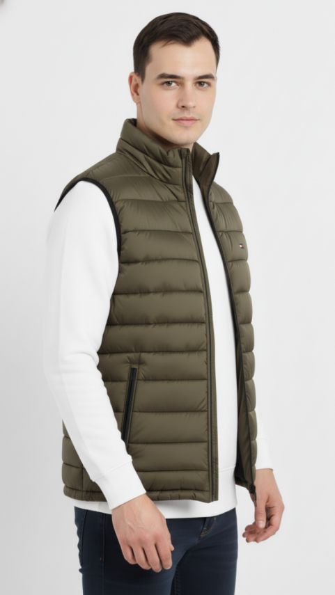 D1fference İçi Astarlı Cepli  Jel Elyaflı Su ve Rügar Geçirmez Erkek Şişme Yelek - 12