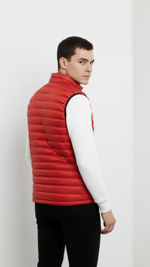 D1fference İçi Astarlı Cepli  Jel Elyaflı Su ve Rügar Geçirmez Erkek Şişme Yelek - 19