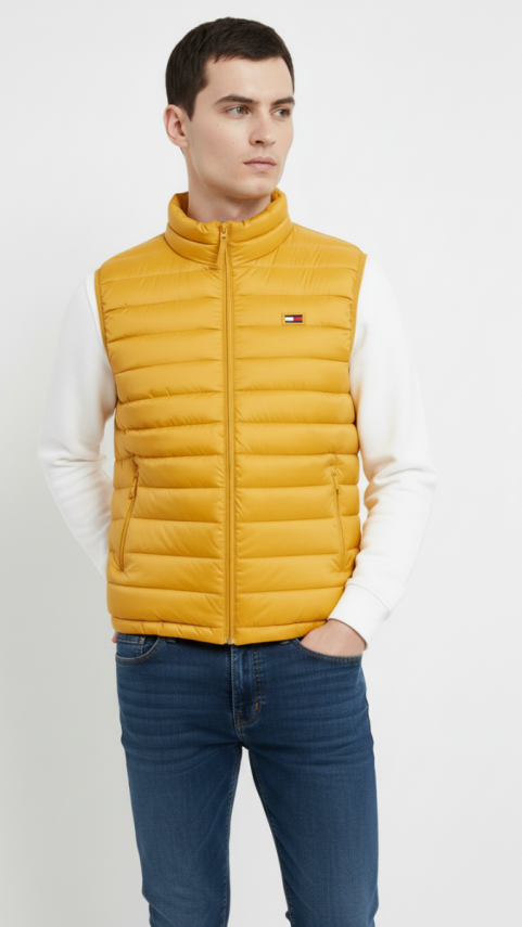 D1fference İçi Astarlı Cepli  Jel Elyaflı Su ve Rügar Geçirmez Erkek Şişme Yelek - 30