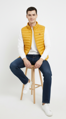 D1fference İçi Astarlı Cepli  Jel Elyaflı Su ve Rügar Geçirmez Erkek Şişme Yelek - 32