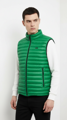 D1fference İçi Astarlı Cepli  Jel Elyaflı Su ve Rügar Geçirmez Erkek Şişme Yelek - 36