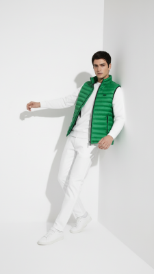 D1fference İçi Astarlı Cepli  Jel Elyaflı Su ve Rügar Geçirmez Erkek Şişme Yelek - 40