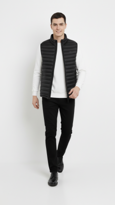 D1fference İçi Astarlı Cepli  Jel Elyaflı Su ve Rügar Geçirmez Erkek Şişme Yelek - 45