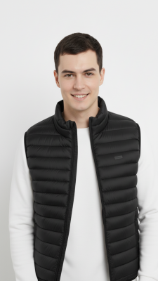 D1fference İçi Astarlı Cepli  Jel Elyaflı Su ve Rügar Geçirmez Erkek Şişme Yelek - 43