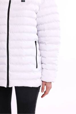 D1fference İçi Astarlı Cepli  Jel Elyaflı Su ve Rügar Geçirmez Kadın Kışlık Mont - 3