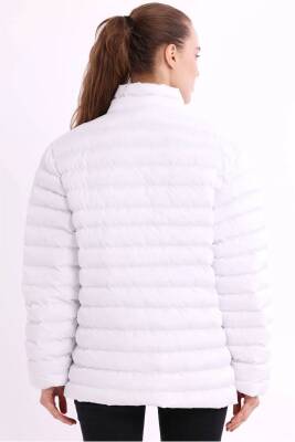 D1fference İçi Astarlı Cepli  Jel Elyaflı Su ve Rügar Geçirmez Kadın Kışlık Mont - 5