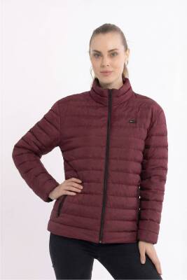 D1fference İçi Astarlı Cepli  Jel Elyaflı Su ve Rügar Geçirmez Kadın Kışlık Mont - 7