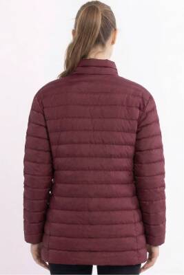 D1fference İçi Astarlı Cepli  Jel Elyaflı Su ve Rügar Geçirmez Kadın Kışlık Mont - 11