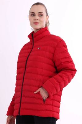 D1fference İçi Astarlı Cepli  Jel Elyaflı Su ve Rügar Geçirmez Kadın Kışlık Mont - 26