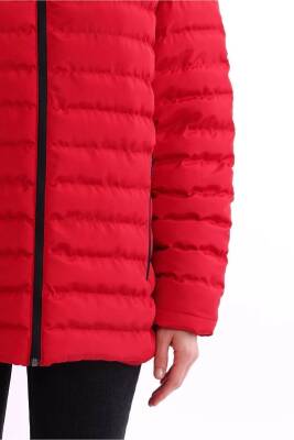 D1fference İçi Astarlı Cepli  Jel Elyaflı Su ve Rügar Geçirmez Kadın Kışlık Mont - 28