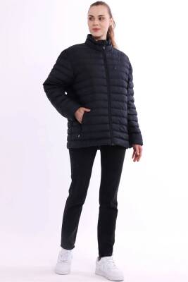 D1fference İçi Astarlı Cepli  Jel Elyaflı Su ve Rügar Geçirmez Kadın Kışlık Mont - 34