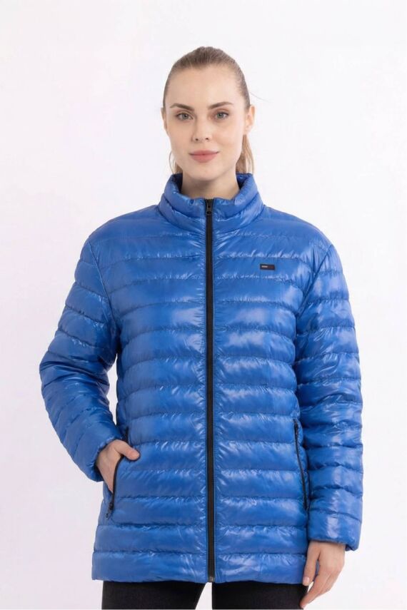 D1fference İçi Astarlı Cepli  Jel Elyaflı Su ve Rügar Geçirmez Kadın Kışlık Mont - 37