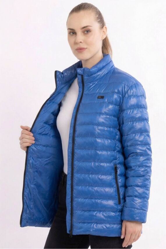 D1fference İçi Astarlı Cepli  Jel Elyaflı Su ve Rügar Geçirmez Kadın Kışlık Mont - 39