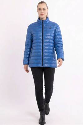 D1fference İçi Astarlı Cepli  Jel Elyaflı Su ve Rügar Geçirmez Kadın Kışlık Mont - 40