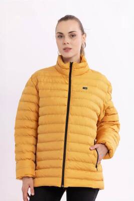 D1fference İçi Astarlı Cepli  Jel Elyaflı Su ve Rügar Geçirmez Kadın Kışlık Mont - 48