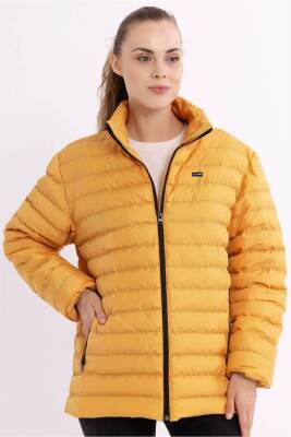 D1fference İçi Astarlı Cepli  Jel Elyaflı Su ve Rügar Geçirmez Kadın Kışlık Mont - 49