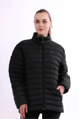 D1fference İçi Astarlı Cepli  Jel Elyaflı Su ve Rügar Geçirmez Kadın Kışlık Mont - 54