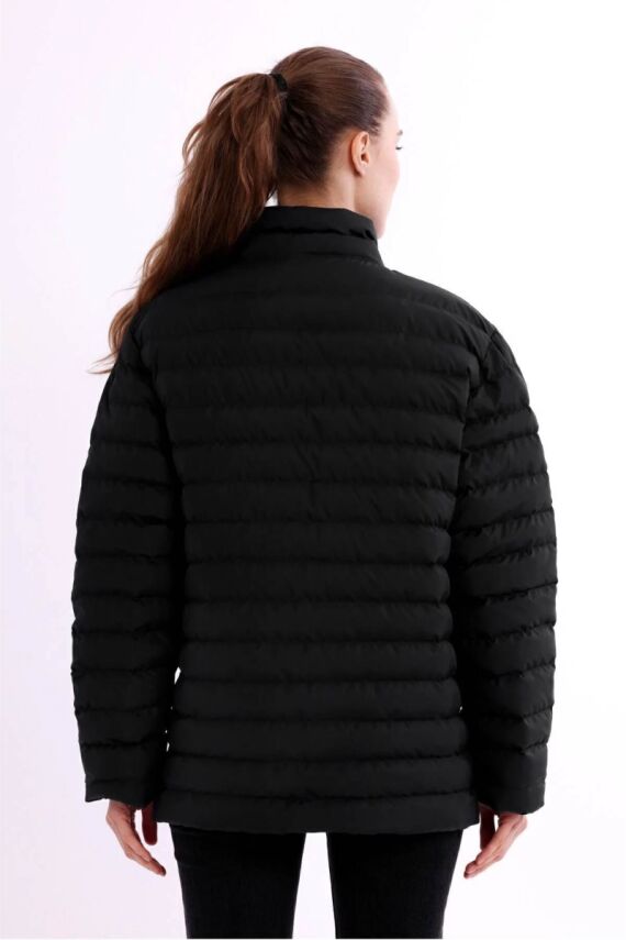 D1fference İçi Astarlı Cepli  Jel Elyaflı Su ve Rügar Geçirmez Kadın Kışlık Mont - 57