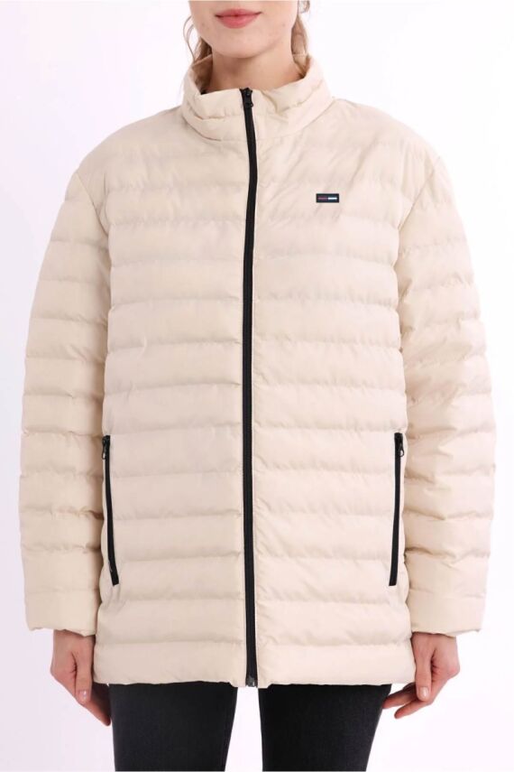 D1fference İçi Astarlı Cepli  Jel Elyaflı Su ve Rügar Geçirmez Kadın Kışlık Mont - 66