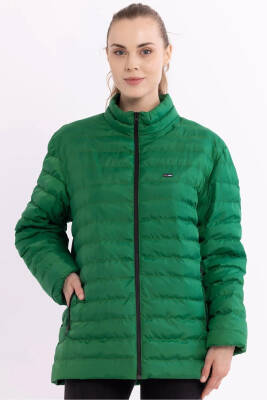 D1fference İçi Astarlı Cepli  Jel Elyaflı Su ve Rügar Geçirmez Kadın Kışlık Mont - 59