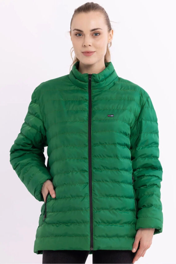 D1fference İçi Astarlı Cepli  Jel Elyaflı Su ve Rügar Geçirmez Kadın Kışlık Mont - 59