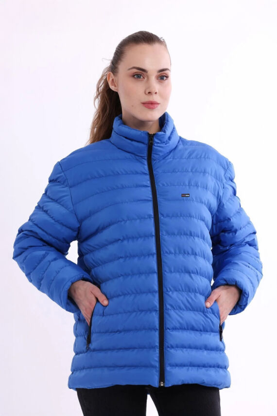 D1fference İçi Astarlı Cepli  Jel Elyaflı Su ve Rügar Geçirmez Kadın Kışlık Mont - 43