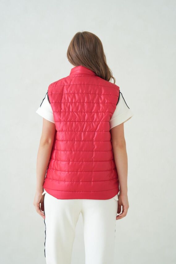 D1fference İçi Astarlı Cepli  Jel Elyaflı Su ve Rügar Geçirmez Kadın Şişme Yelek - 27