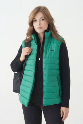 D1fference İçi Astarlı Cepli  Jel Elyaflı Su ve Rügar Geçirmez Kadın Şişme Yelek - 51