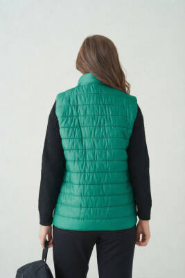 D1fference İçi Astarlı Cepli  Jel Elyaflı Su ve Rügar Geçirmez Kadın Şişme Yelek - 54