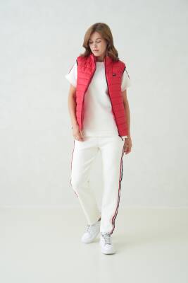 İçi Astarlı Su ve Rüzgar Geçirmez Cepli Kadın Yelek - 15