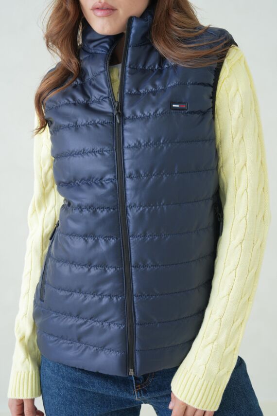 İçi Astarlı Su ve Rüzgar Geçirmez Cepli Kadın Yelek - 23