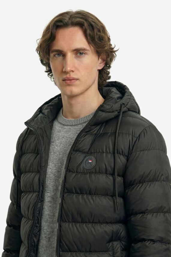 D1fference İçi Astarlı Cepli Kapüşonlu Jel Elyaflı Su ve Rügar Geçirmez Erkek Kışlık Mont - 2