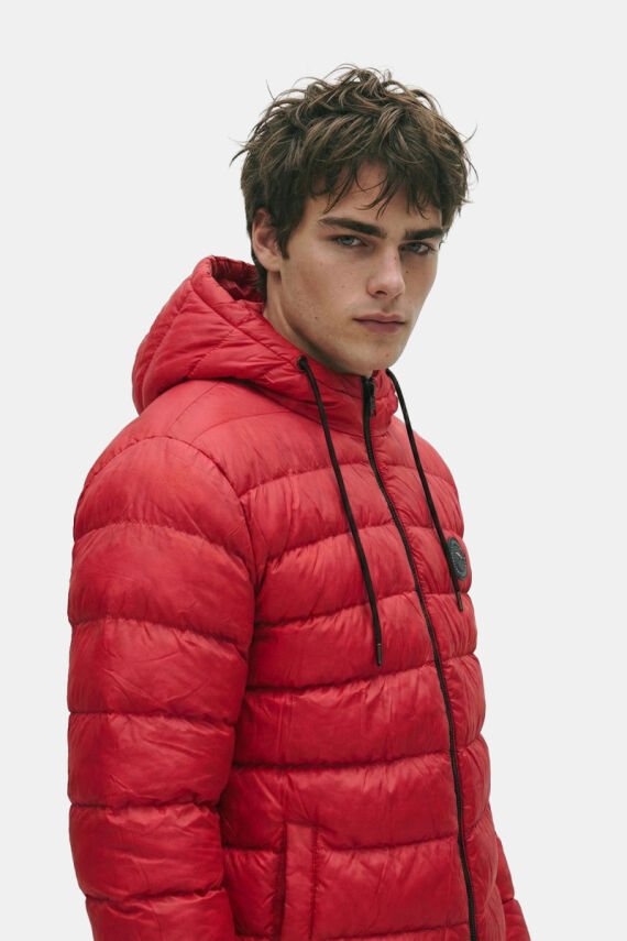 D1fference İçi Astarlı Cepli Kapüşonlu Jel Elyaflı Su ve Rügar Geçirmez Erkek Kışlık Mont - 22