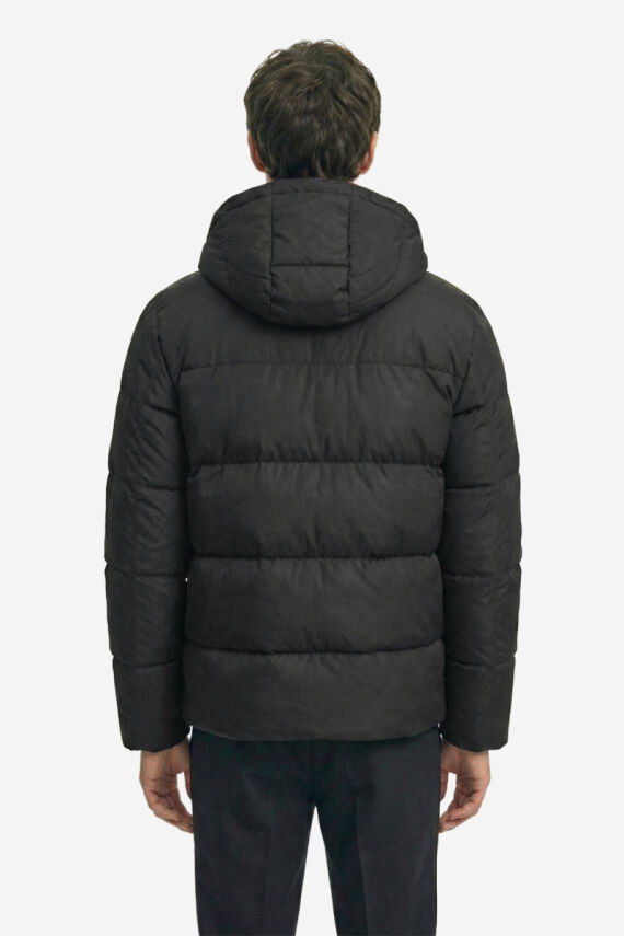 D1fference İçi Astarlı Cepli Kapüşonlu Jel Elyaflı Su ve Rügar Geçirmez Erkek Kışlık Mont - 5