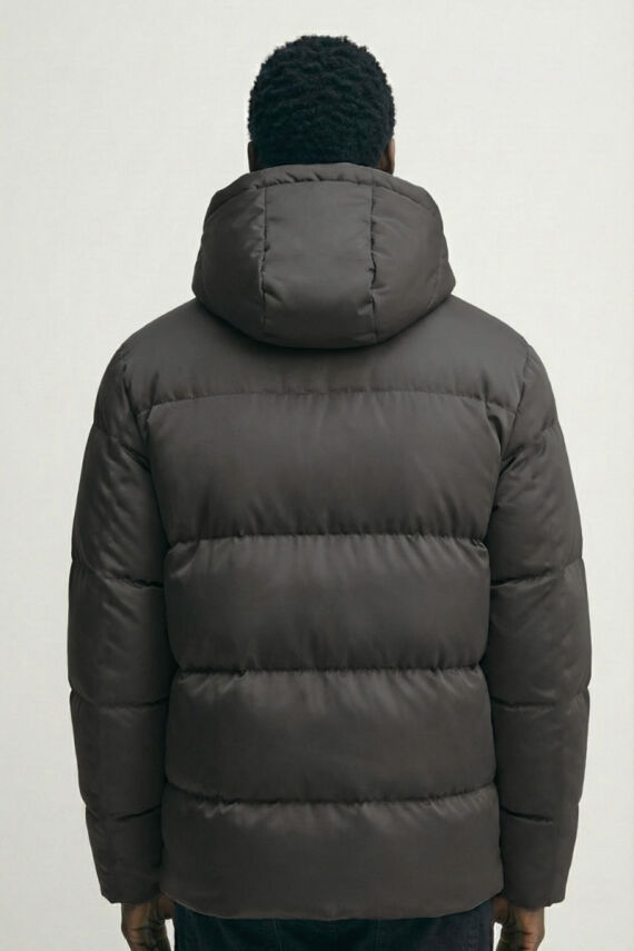 D1fference İçi Astarlı Cepli Kapüşonlu Jel Elyaflı Su ve Rügar Geçirmez Erkek Kışlık Mont - 31