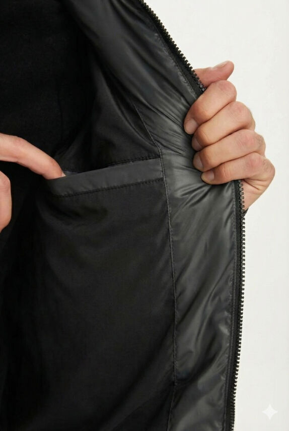 D1fference İçi Astarlı Cepli Kapüşonlu Jel Elyaflı Su ve Rügar Geçirmez Erkek Kışlık Mont - 19