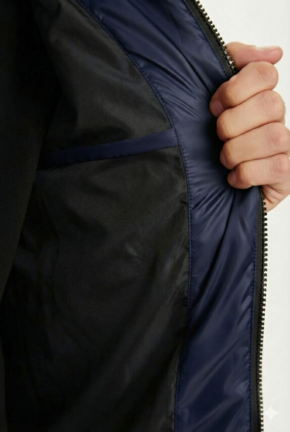 D1fference İçi Astarlı Cepli Kapüşonlu Jel Elyaflı Su ve Rügar Geçirmez Erkek Kışlık Mont - 26