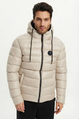 D1fference İçi Astarlı Cepli Kapüşonlu Jel Elyaflı Su ve Rügar Geçirmez Erkek Kışlık Mont - 27