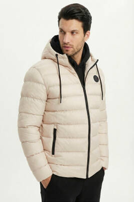 D1fference İçi Astarlı Cepli Kapüşonlu Jel Elyaflı Su ve Rügar Geçirmez Erkek Kışlık Mont - 31