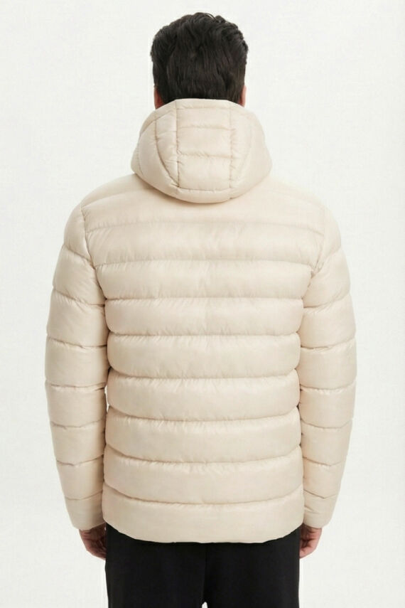 D1fference İçi Astarlı Cepli Kapüşonlu Jel Elyaflı Su ve Rügar Geçirmez Erkek Kışlık Mont - 32