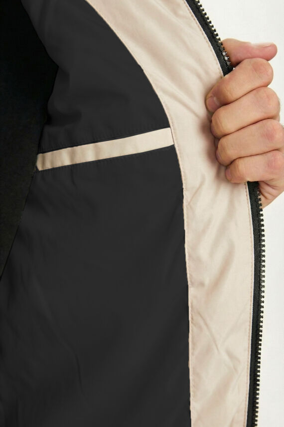 D1fference İçi Astarlı Cepli Kapüşonlu Jel Elyaflı Su ve Rügar Geçirmez Erkek Kışlık Mont - 33